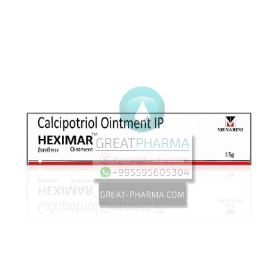 HEXIMAR OINTMENT (CALCIPOTRIOL ANHYDROUS IP 50 mcg) | 15g/0.53oz