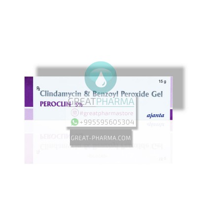PEROCLIN (CLINDOXYL) WITH 5% BENZOYL PEROXIDE & 1% CLINDAMYCIN PHOSPHATE GEL | 15g/0.53 oz