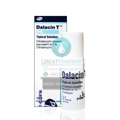 DALACIN T (CLINDAMYCIN PHOSPHATE 1%) SOLUTION | 10ml/0.34 fl oz