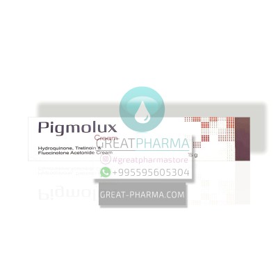 PIGMOLUX CREAM (HYDROQUINONE 4% / TRETINOIN 0.05% / FLUOCINOLONE ACETONIDE 0.01%) | 15g/0.53oz