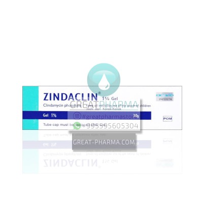 ZINDACLIN CLINDAMYCIN PHOSPHATE 1% GEL | 30g/1.06oz