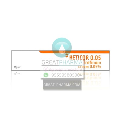 RETICOR TRETINOIN 0.05% CREAM | 15g/0.53oz