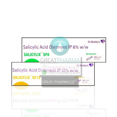 SALICYLIX SALICYLIC ACID 6% / 12% OINTMENT | 50g/1.76oz