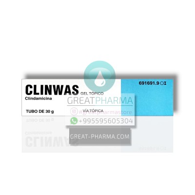 CLINWAS GEL (DALACIN) WITH CLINDAMYCIN 1% | 30g/1.06oz